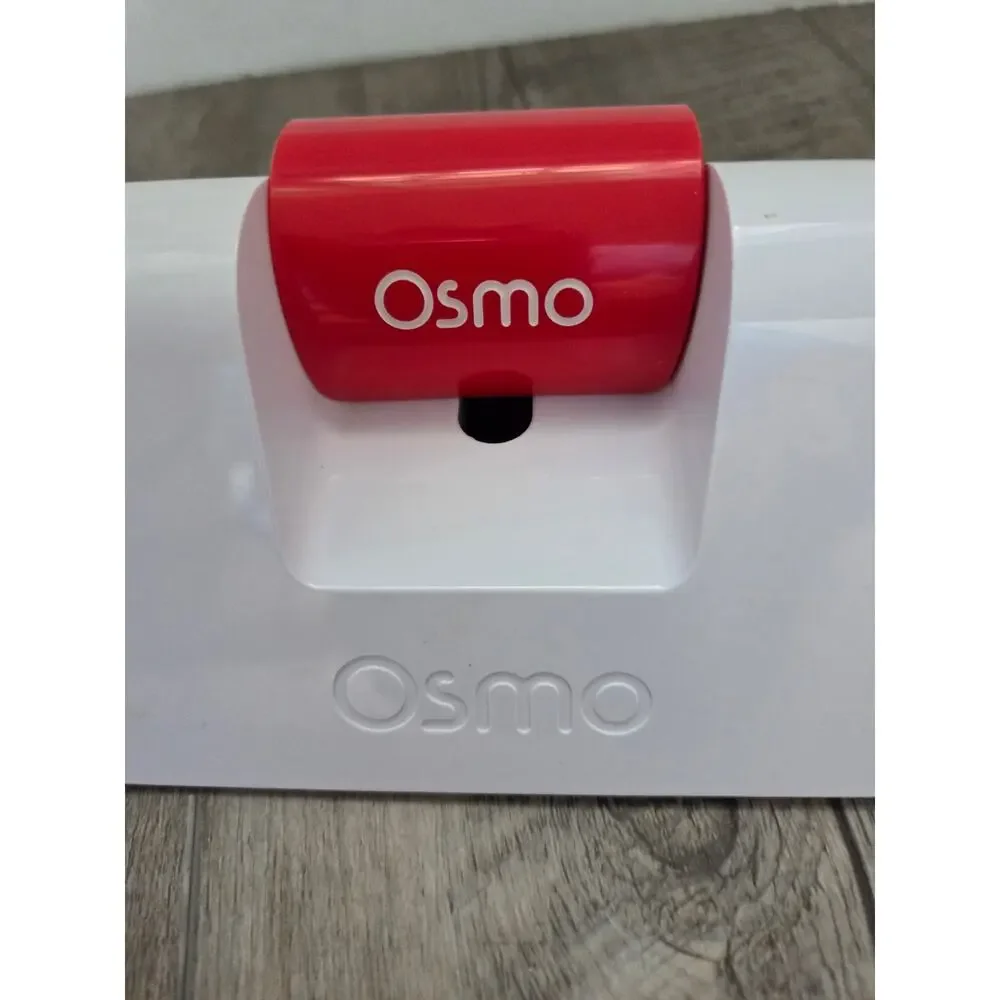 Lot of 2 Osmo Base Replacement White Stands with Red Reflectors Model 810-00044